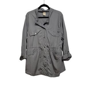 Gray Lyocell Jacket